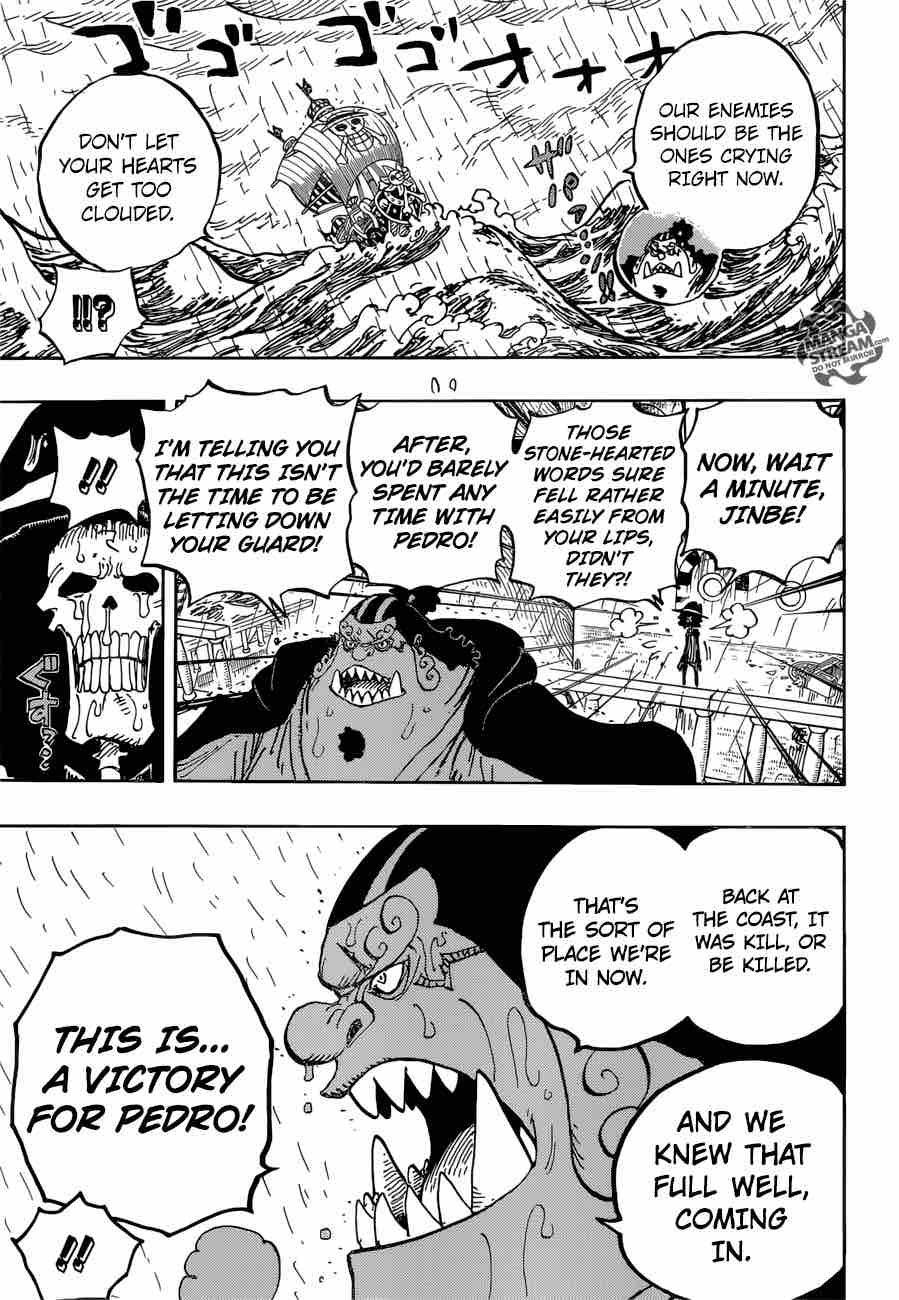 One Piece Chapter 879 - Page 3 in English
