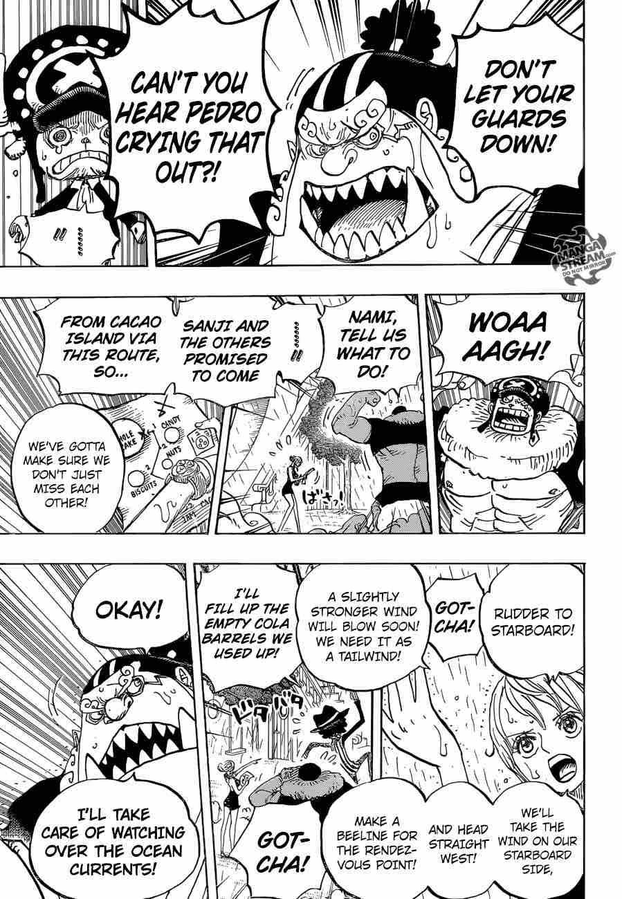 One Piece Chapter 879 - Page 5 in English