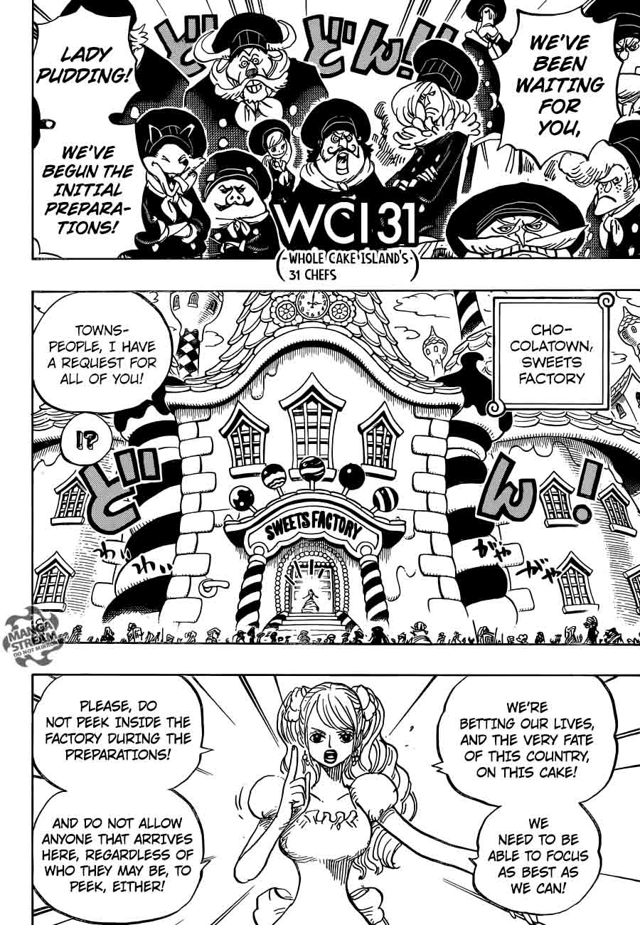 One Piece Chapter 880 - Page 4 in English