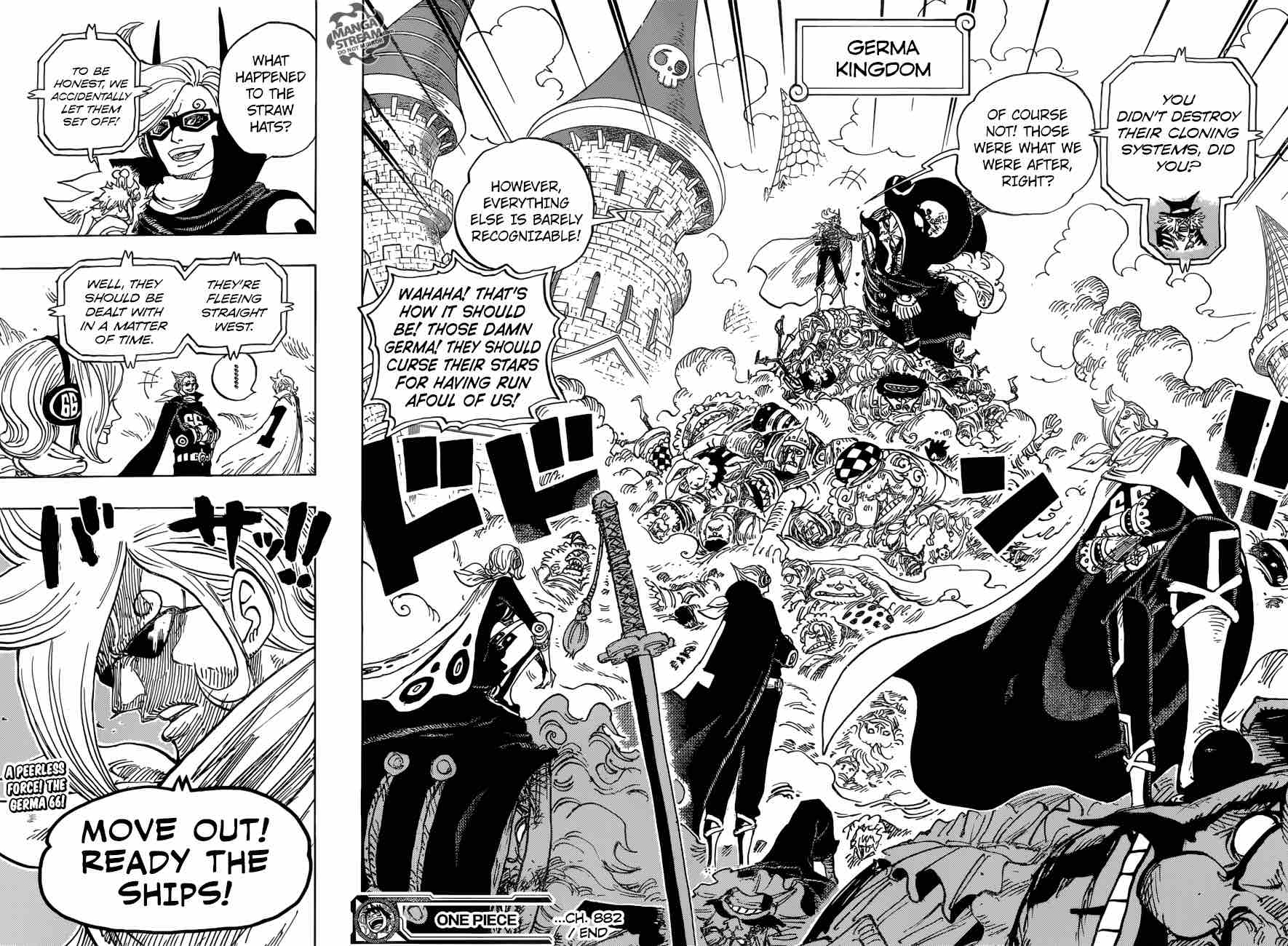 One Piece Chapter 882 - Page 15 in English