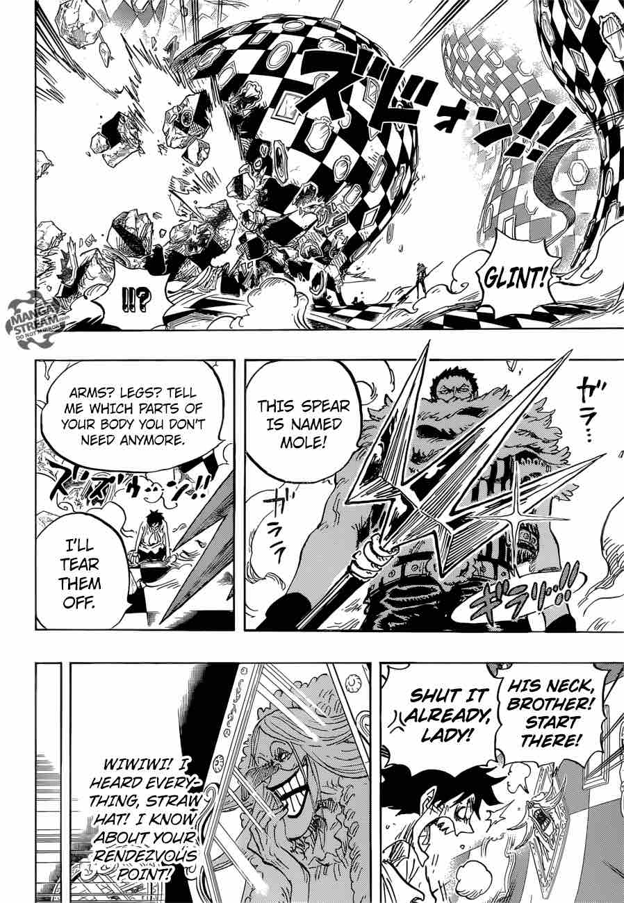 One Piece Chapter 882 - Page 6 in English