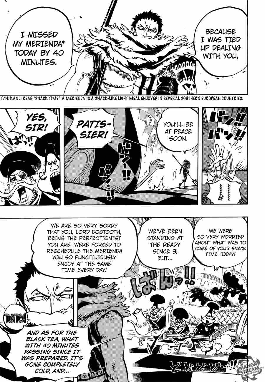 One Piece Chapter 883 - Page 5 in English