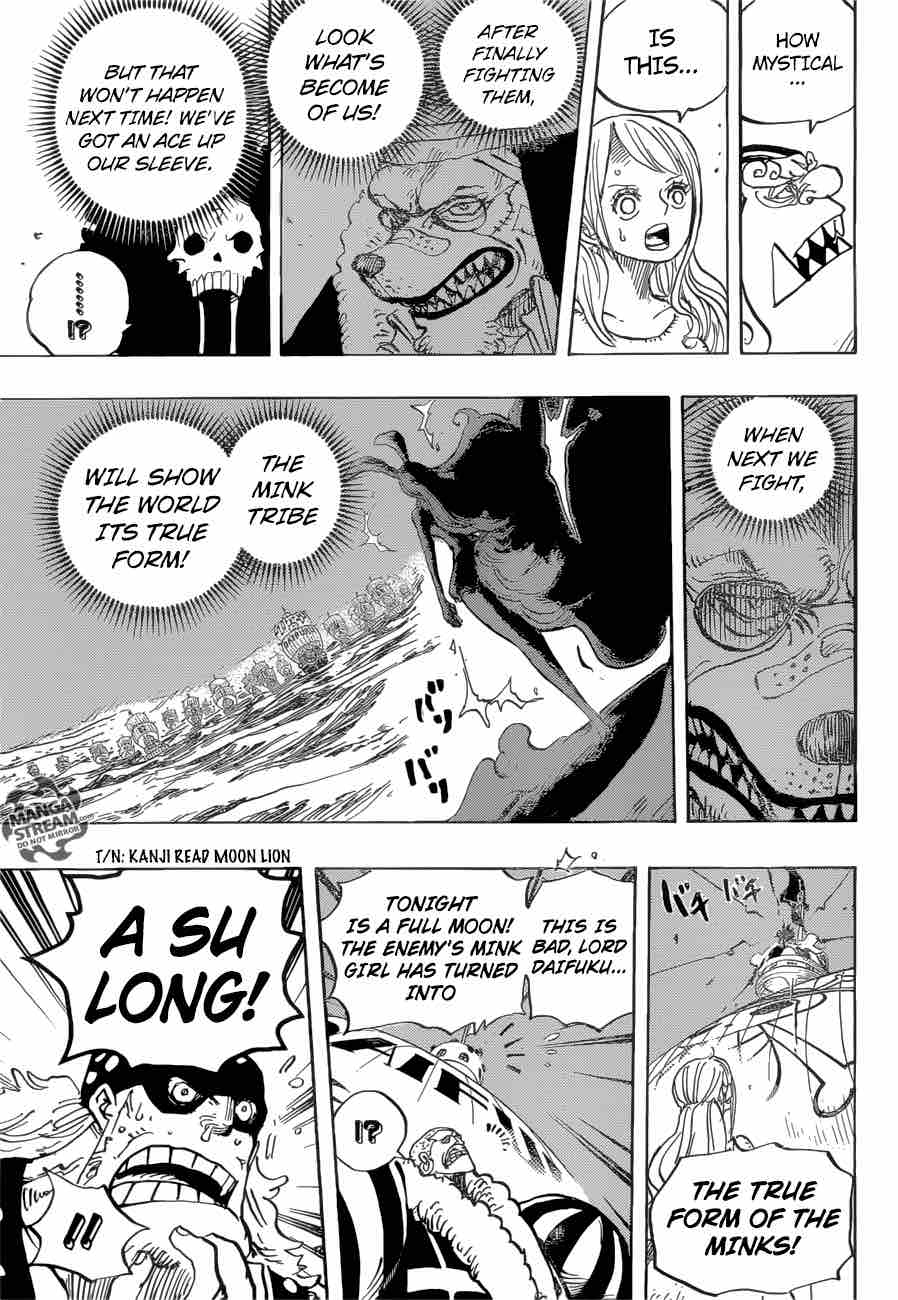 One Piece Chapter 888 - Page 11 in English