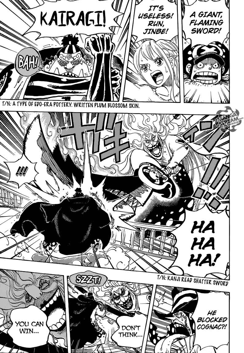 One Piece Chapter 890 - Page 6 in English
