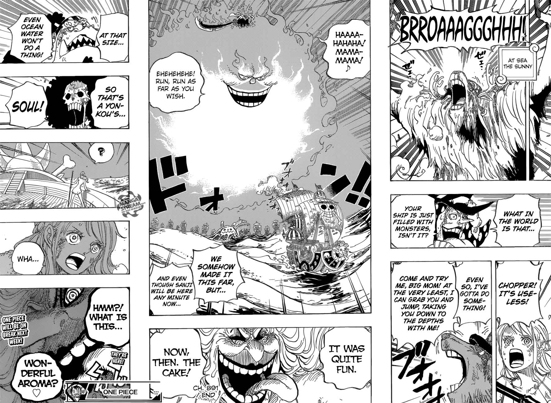 One Piece Chapter 891 - Page 15 in English