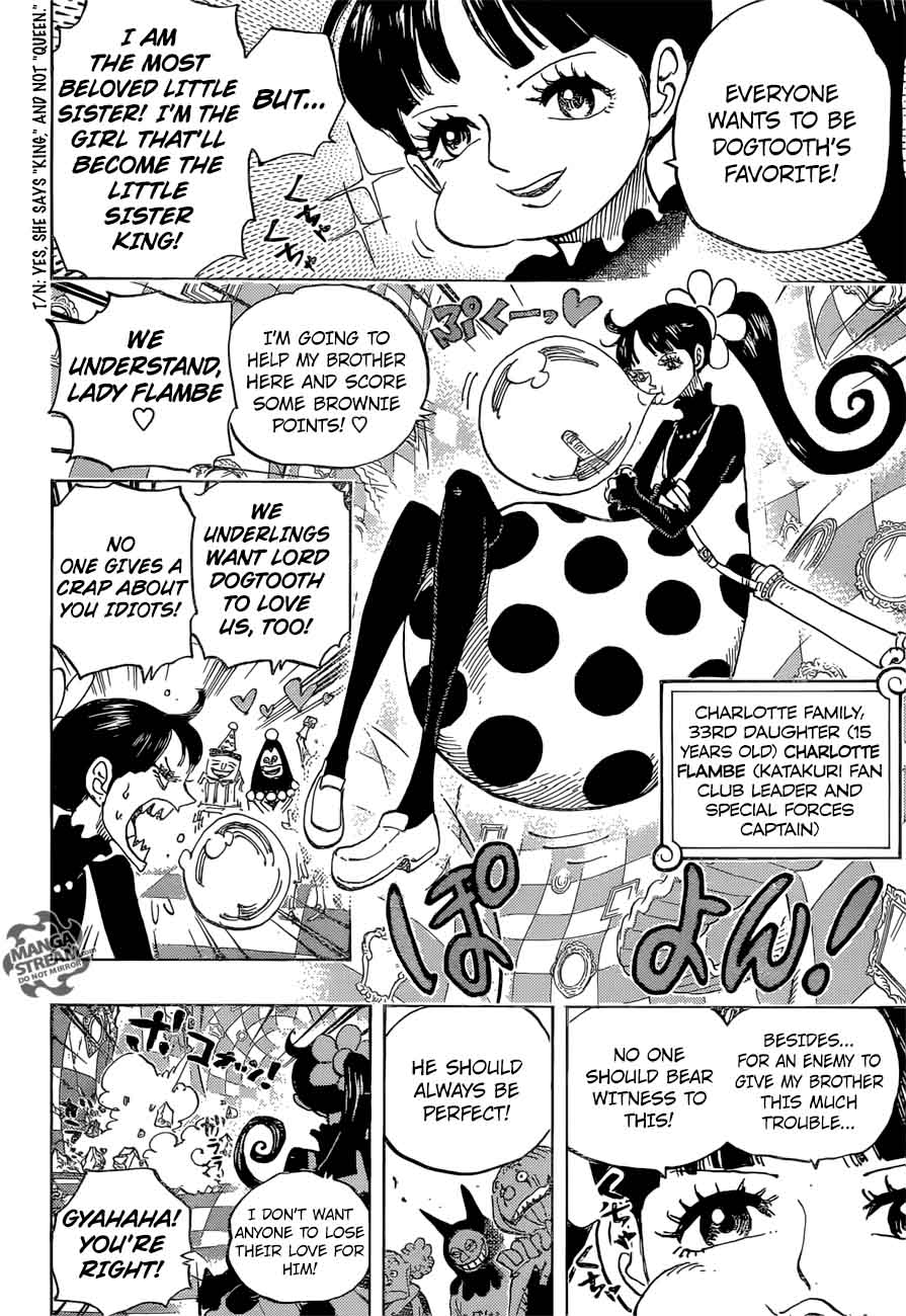 One Piece Chapter 891 - Page 4 in English