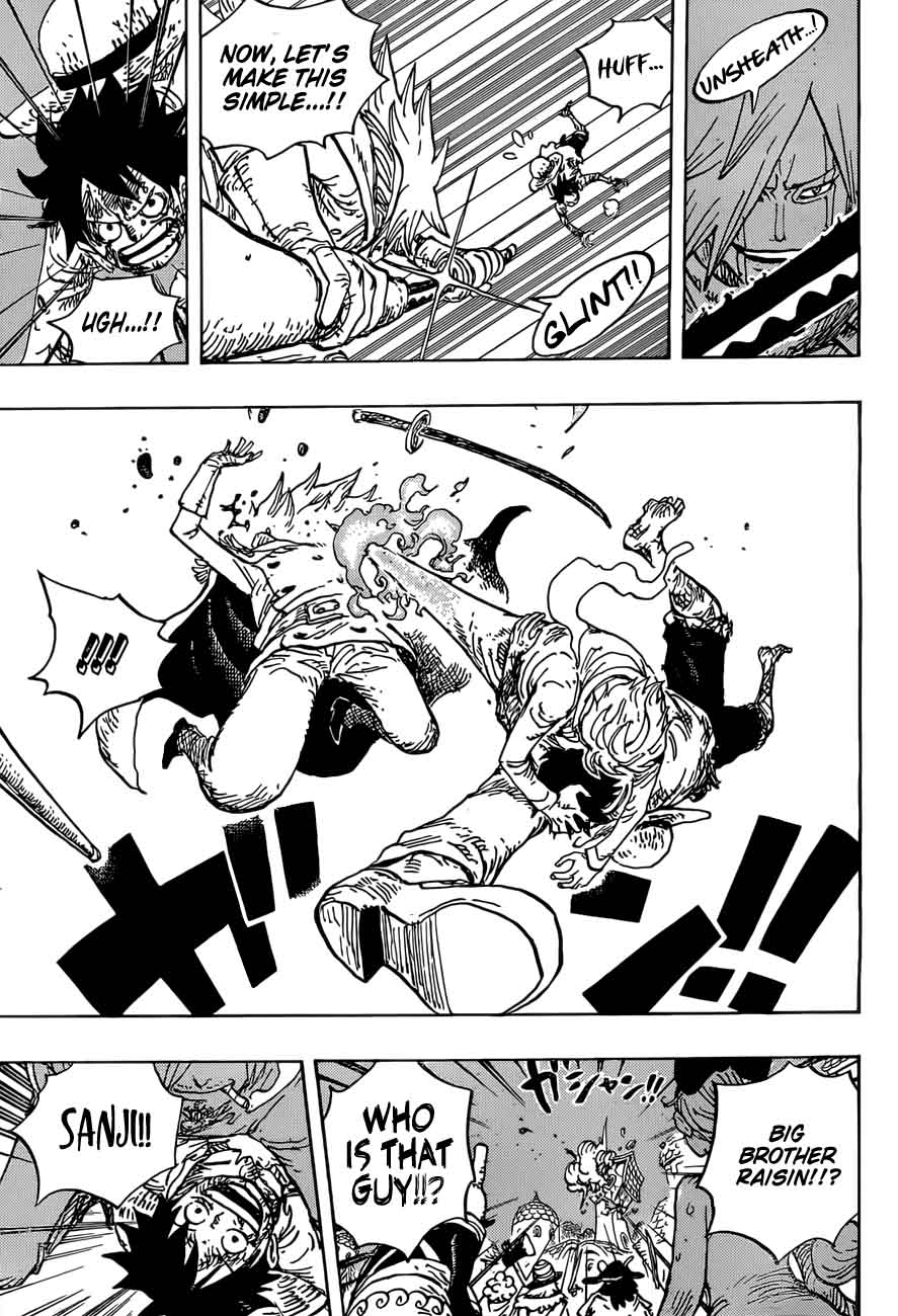 One Piece Chapter 897 - Page 10 in English