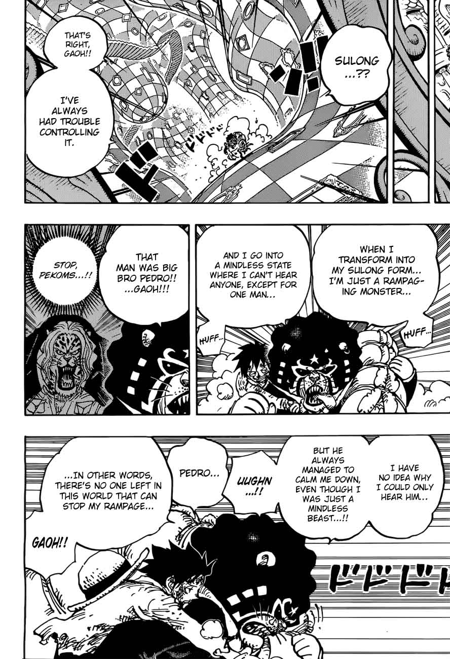 One Piece Chapter 897 - Page 3 in English