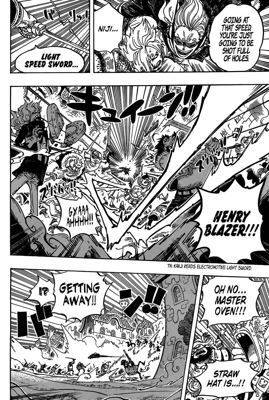 One Piece Chapter 898 - Page 11 in English