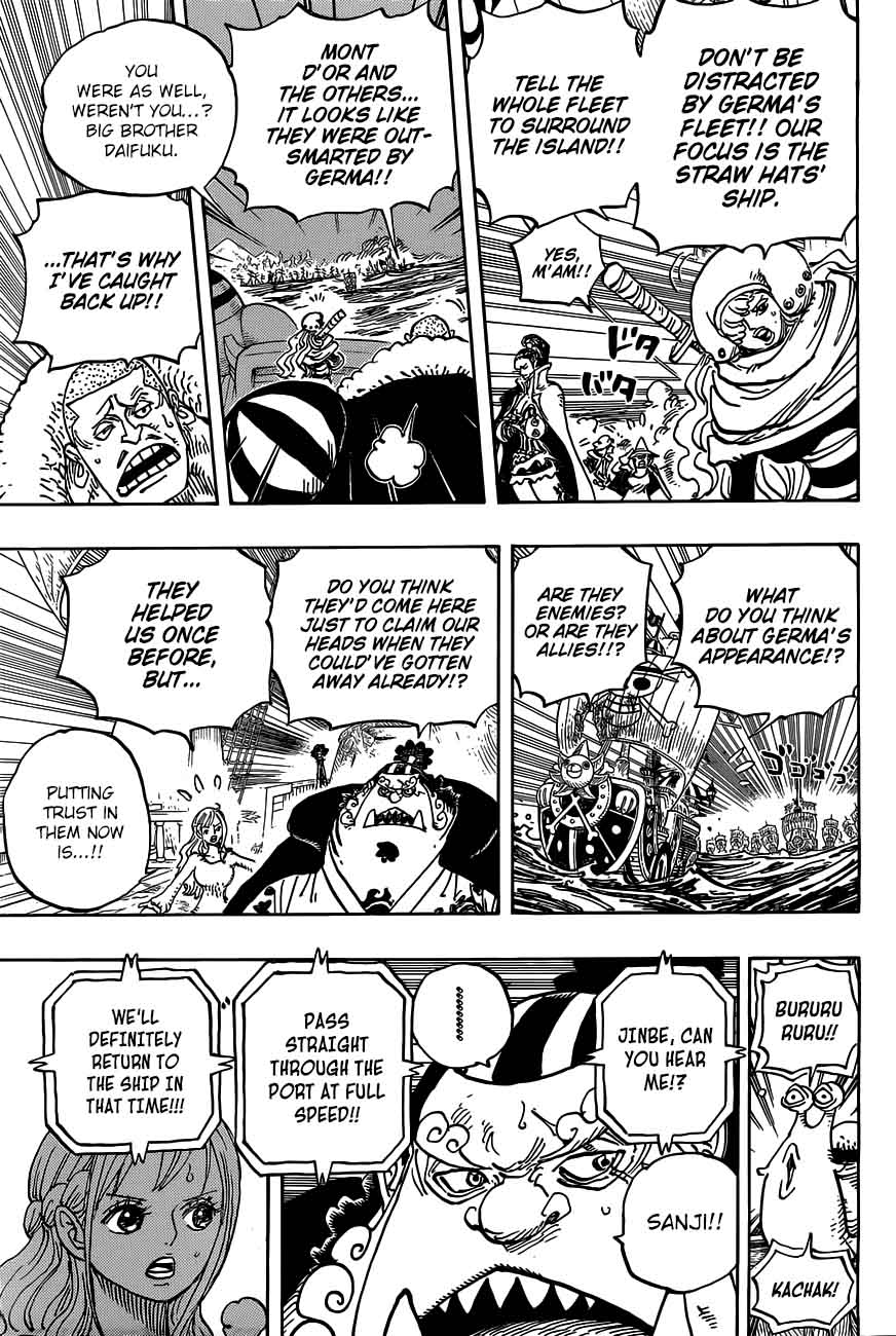One Piece Chapter 898 - Page 4 in English