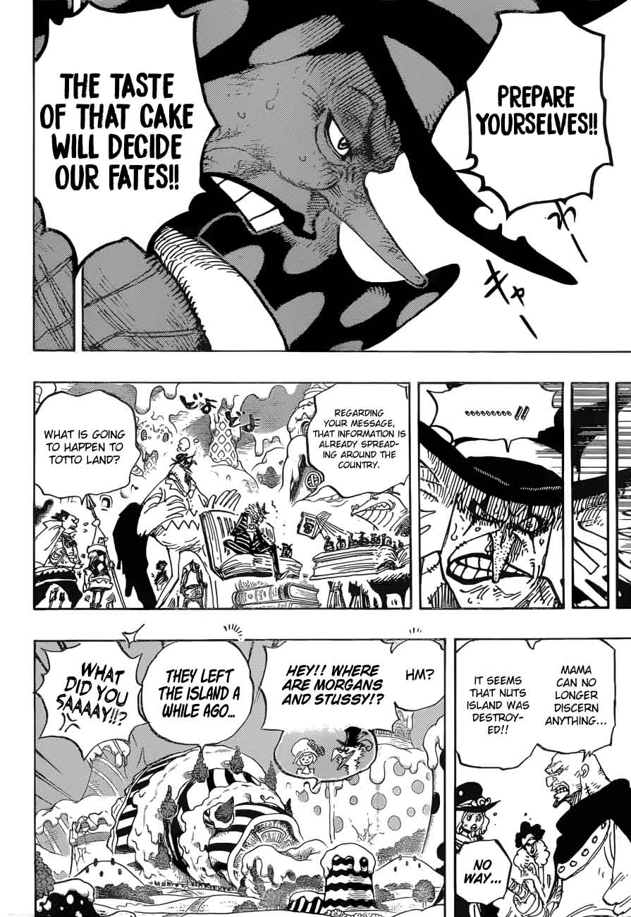 One Piece Chapter 899 - Page 4 in English