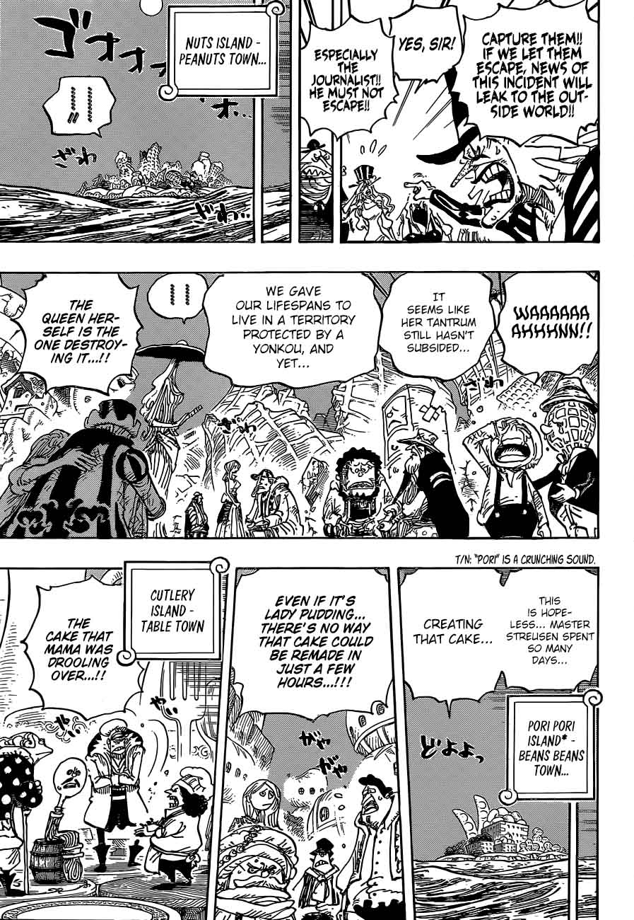One Piece Chapter 899 - Page 5 in English