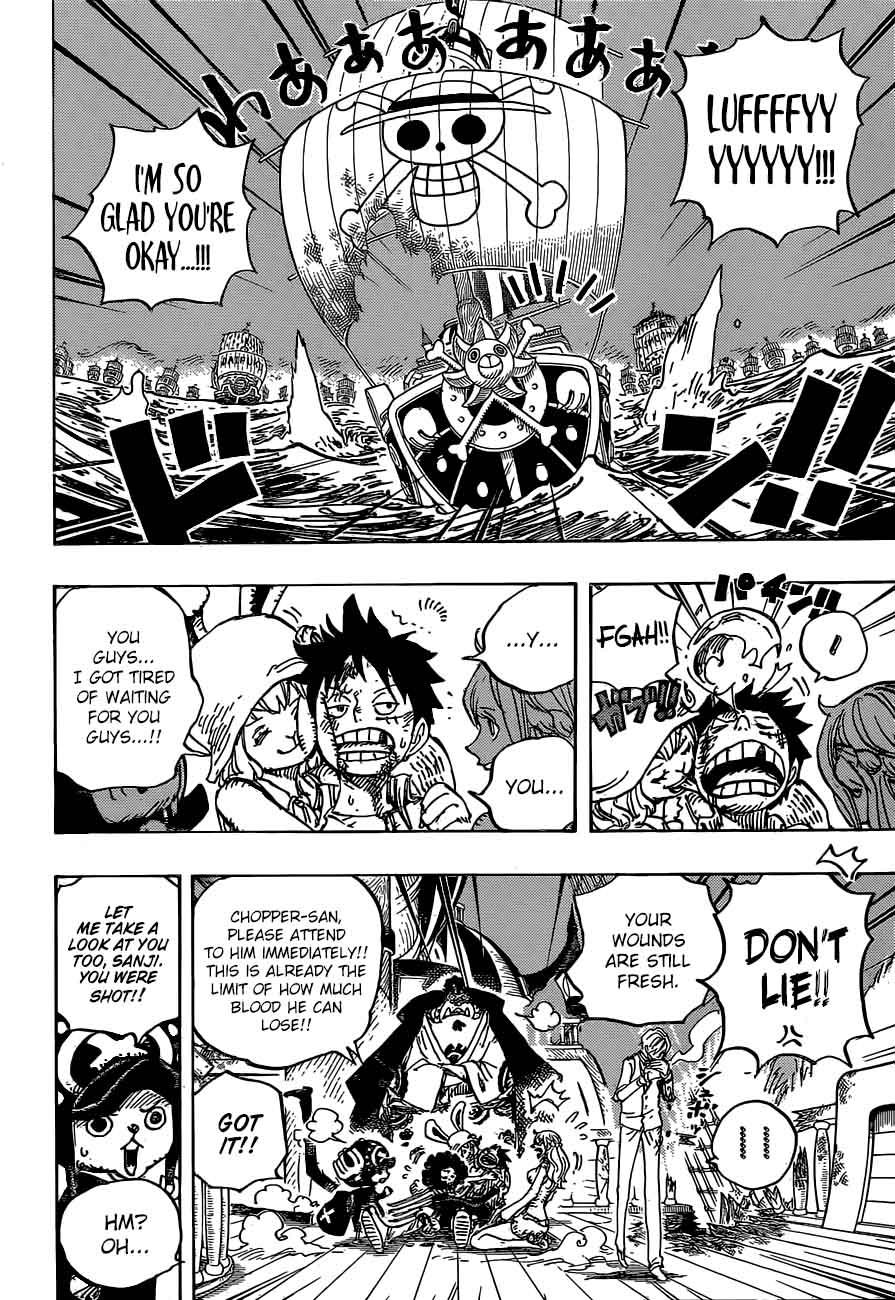 One Piece Chapter 899 - Page 8 in English