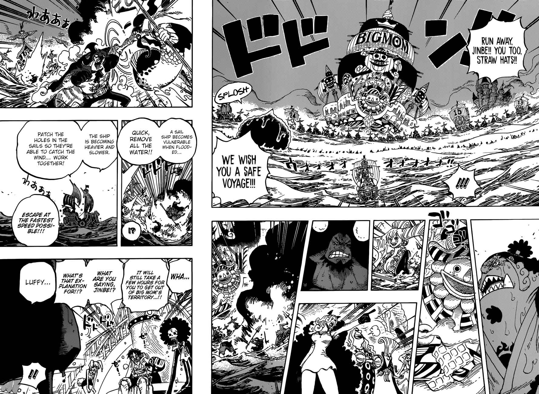 One Piece Chapter 901 - Page 10 in English