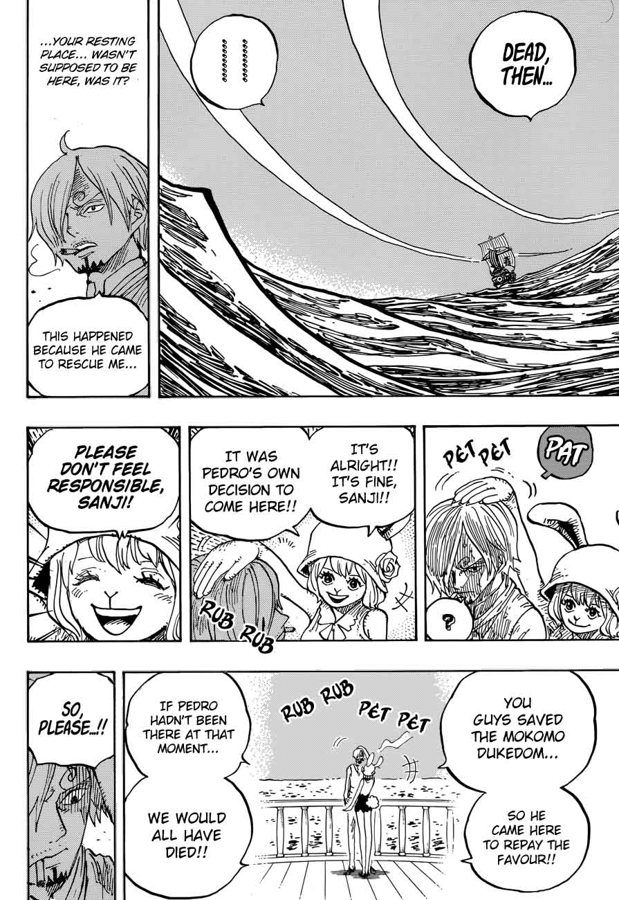 One Piece Chapter 902 - Page 4 in English