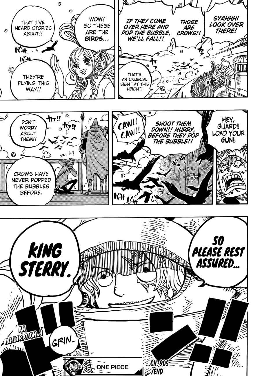 One Piece Chapter 905 - Page 15 in English