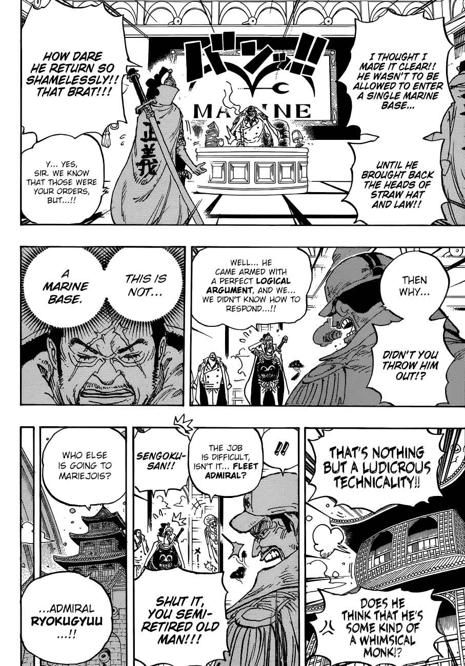 One Piece Chapter 905 - Page 3 in English