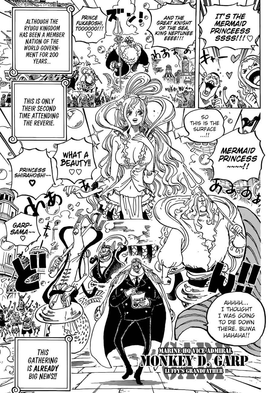 One Piece Chapter 905 - Page 6 in English