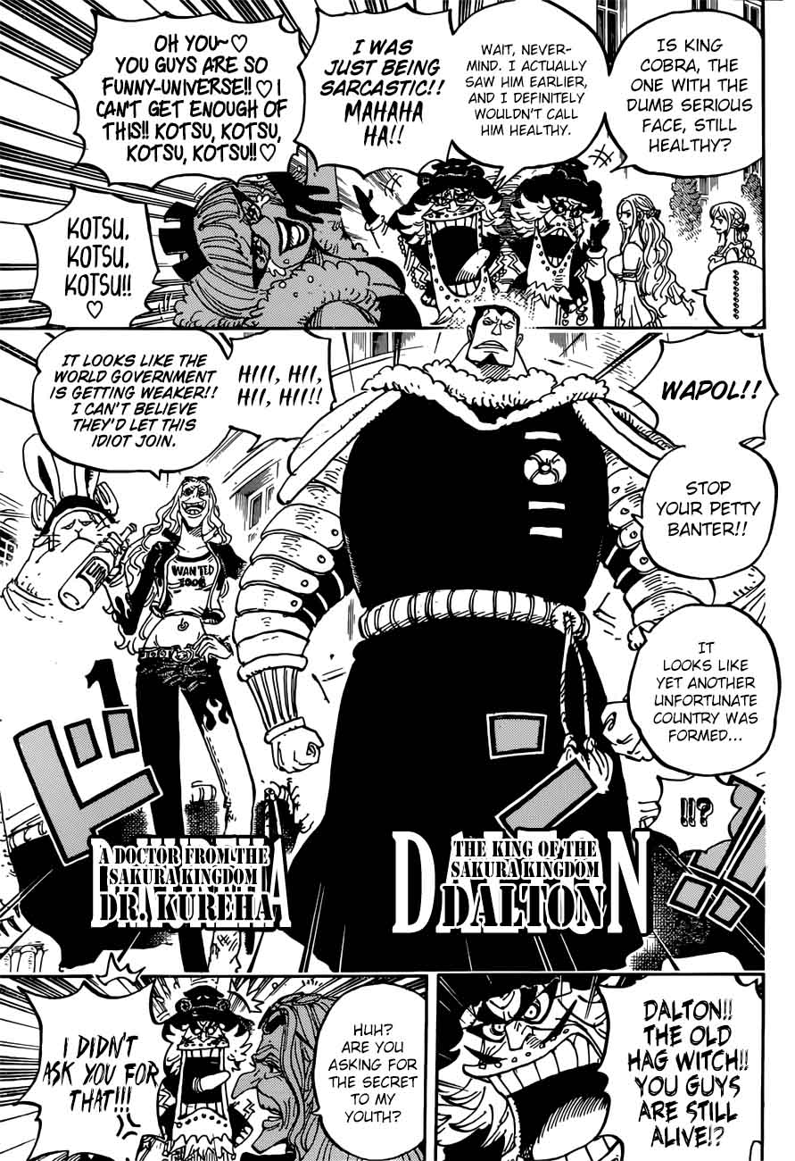 One Piece Chapter 906 - Page 13 in English
