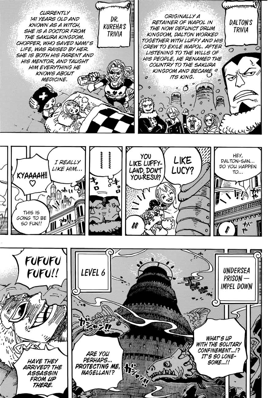 One Piece Chapter 906 - Page 15 in English