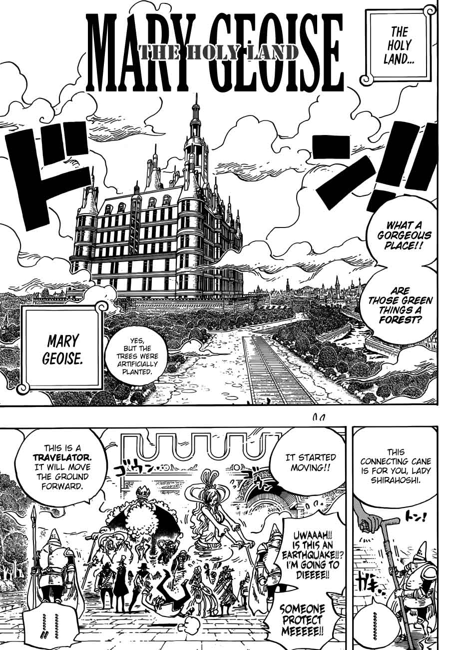 One Piece Chapter 906 - Page 3 in English