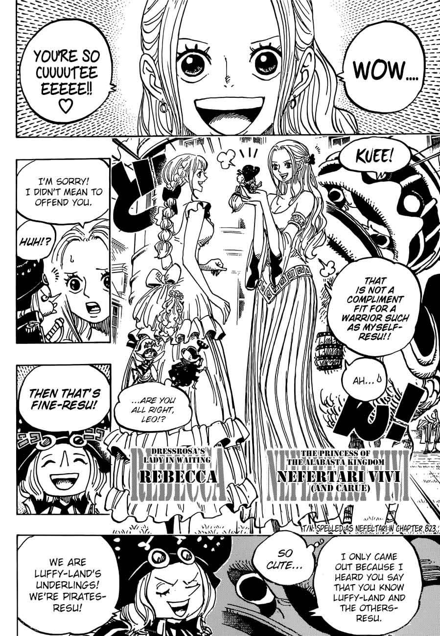 One Piece Chapter 906 - Page 8 in English