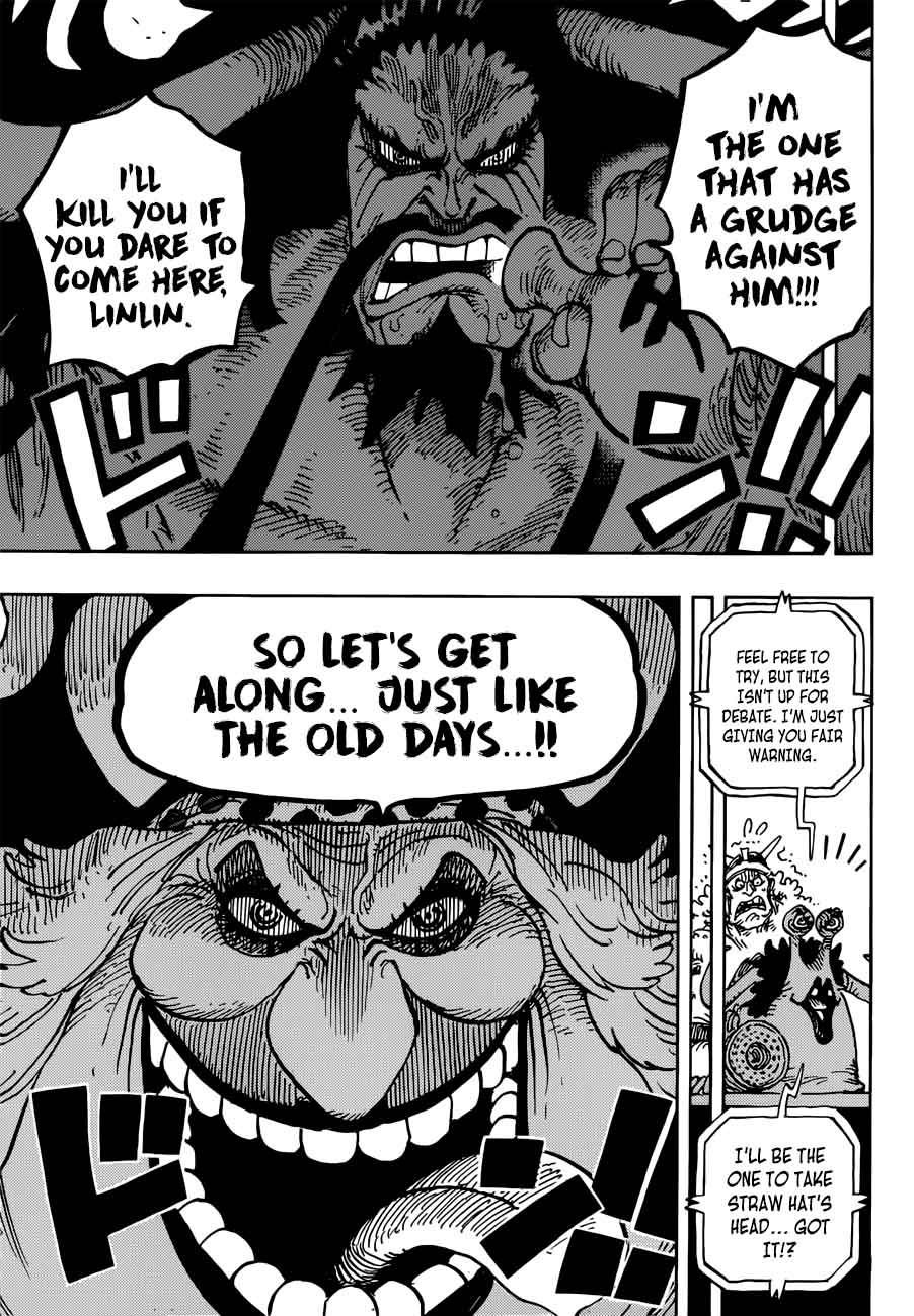 One Piece Chapter 907 - Page 3 in English