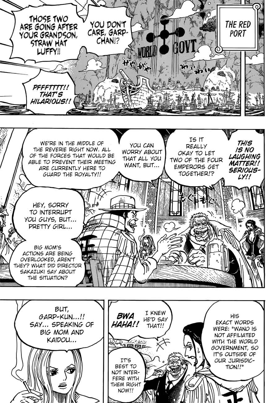 One Piece Chapter 907 - Page 5 in English