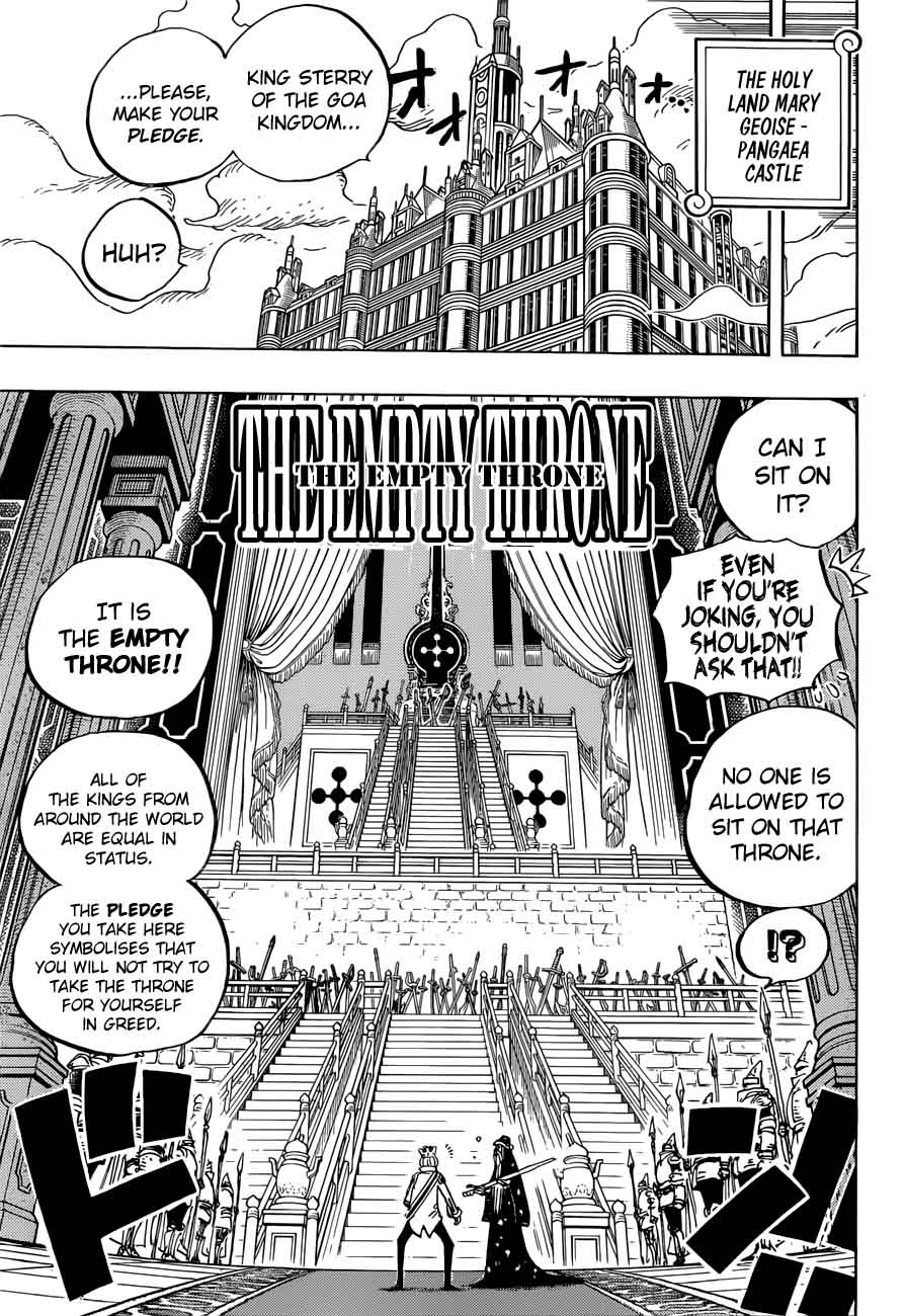 One Piece Chapter 907 - Page 7 in English