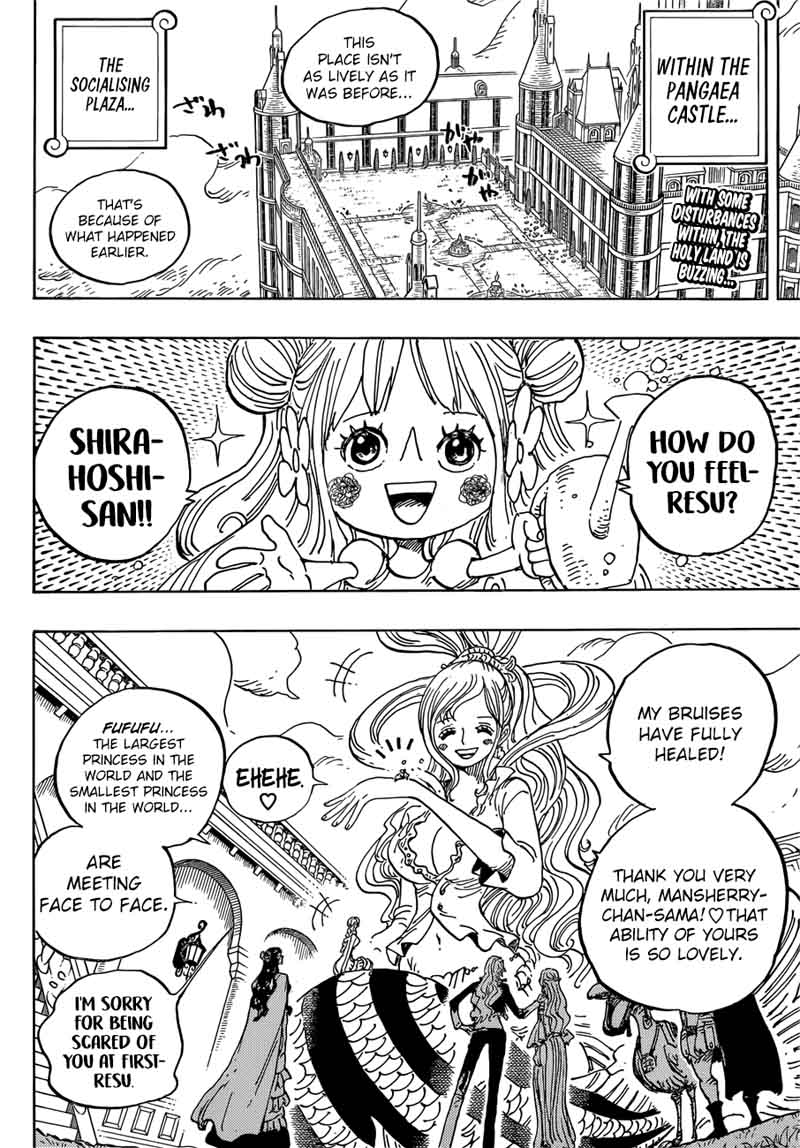 One Piece Chapter 908 - Page 3 in English