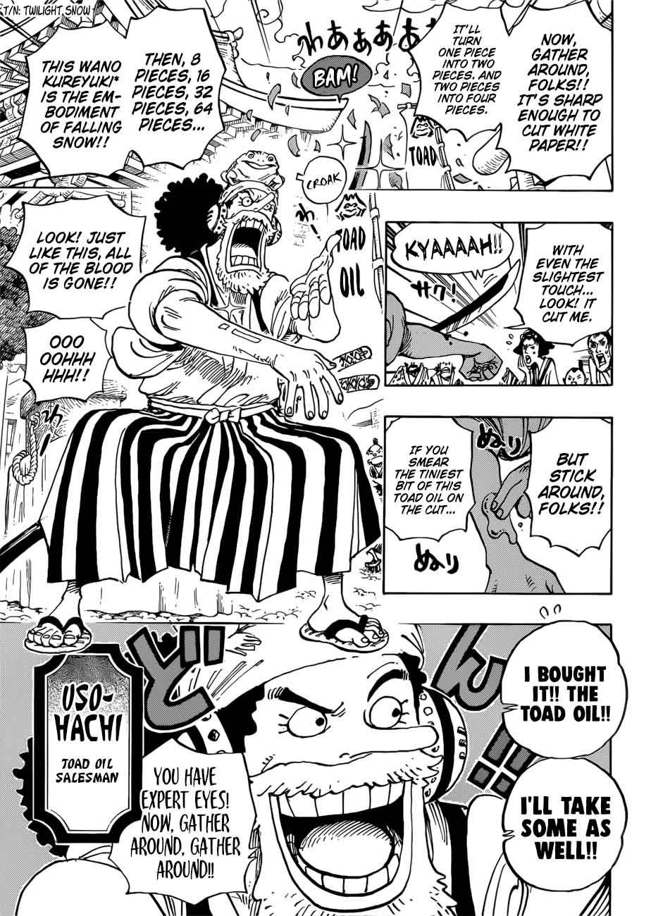 One Piece Chapter 909 - Page 10 in English