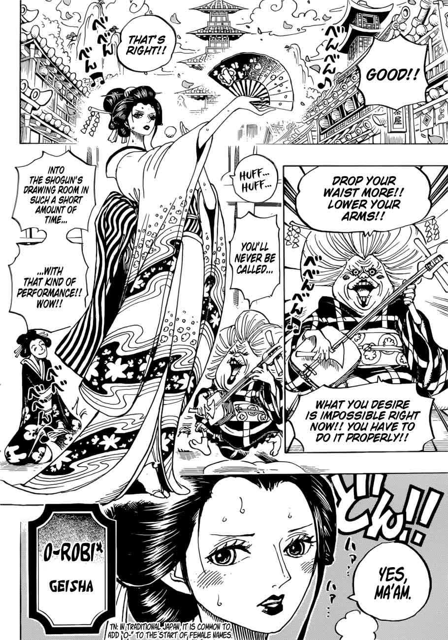 One Piece Chapter 909 - Page 11 in English