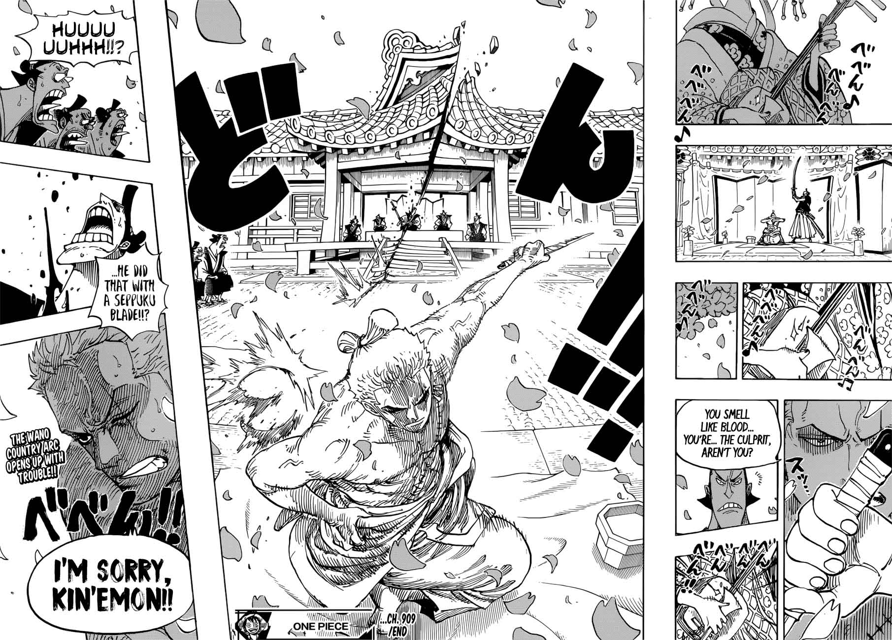 One Piece Chapter 909 - Page 15 in English