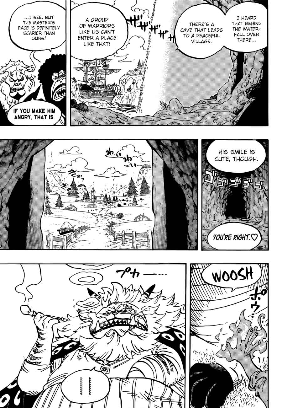 One Piece Chapter 909 - Page 3 in English