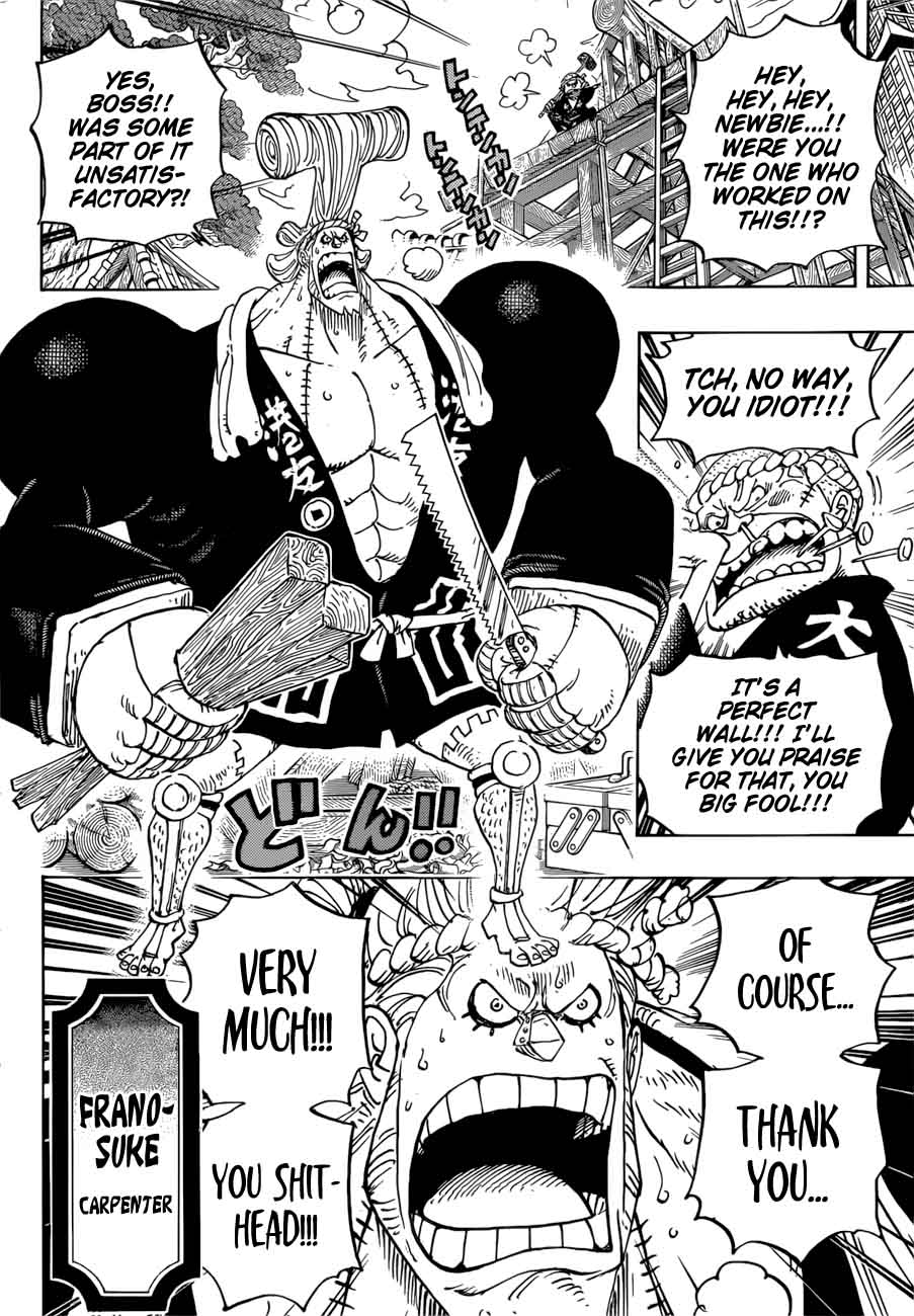 One Piece Chapter 909 - Page 9 in English