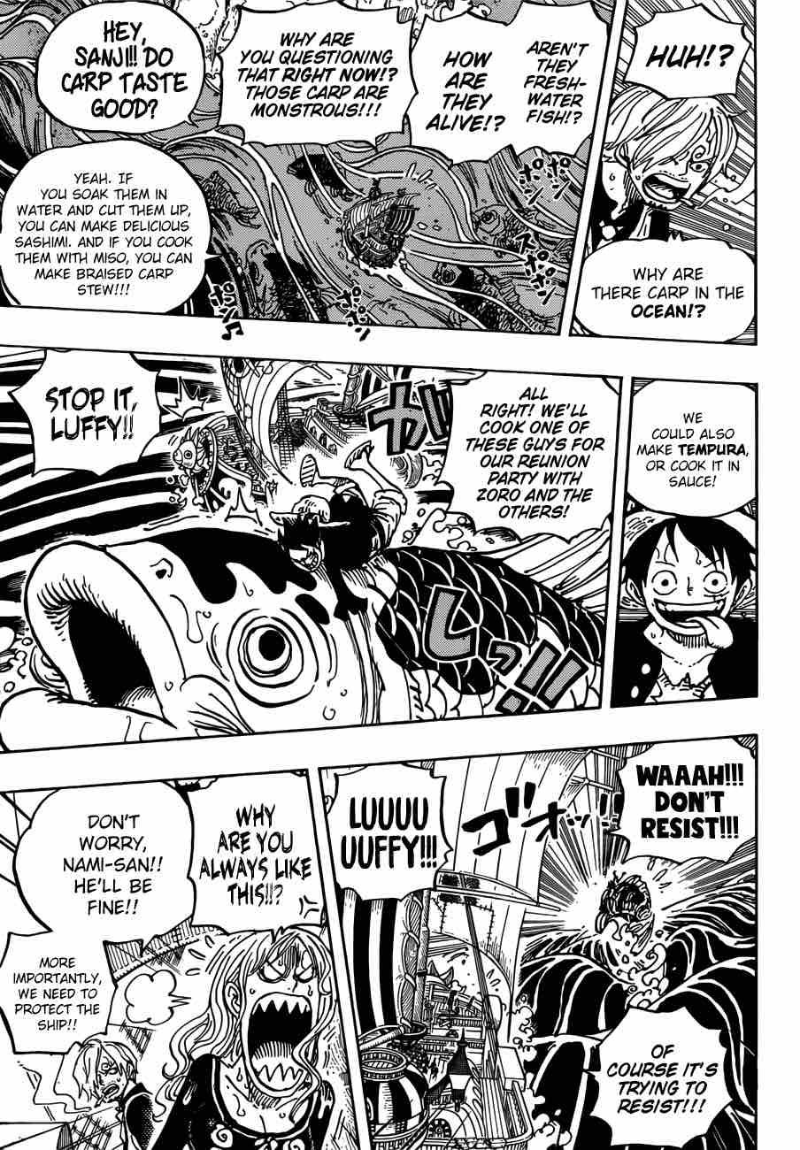 One Piece Chapter 910 - Page 7 in English