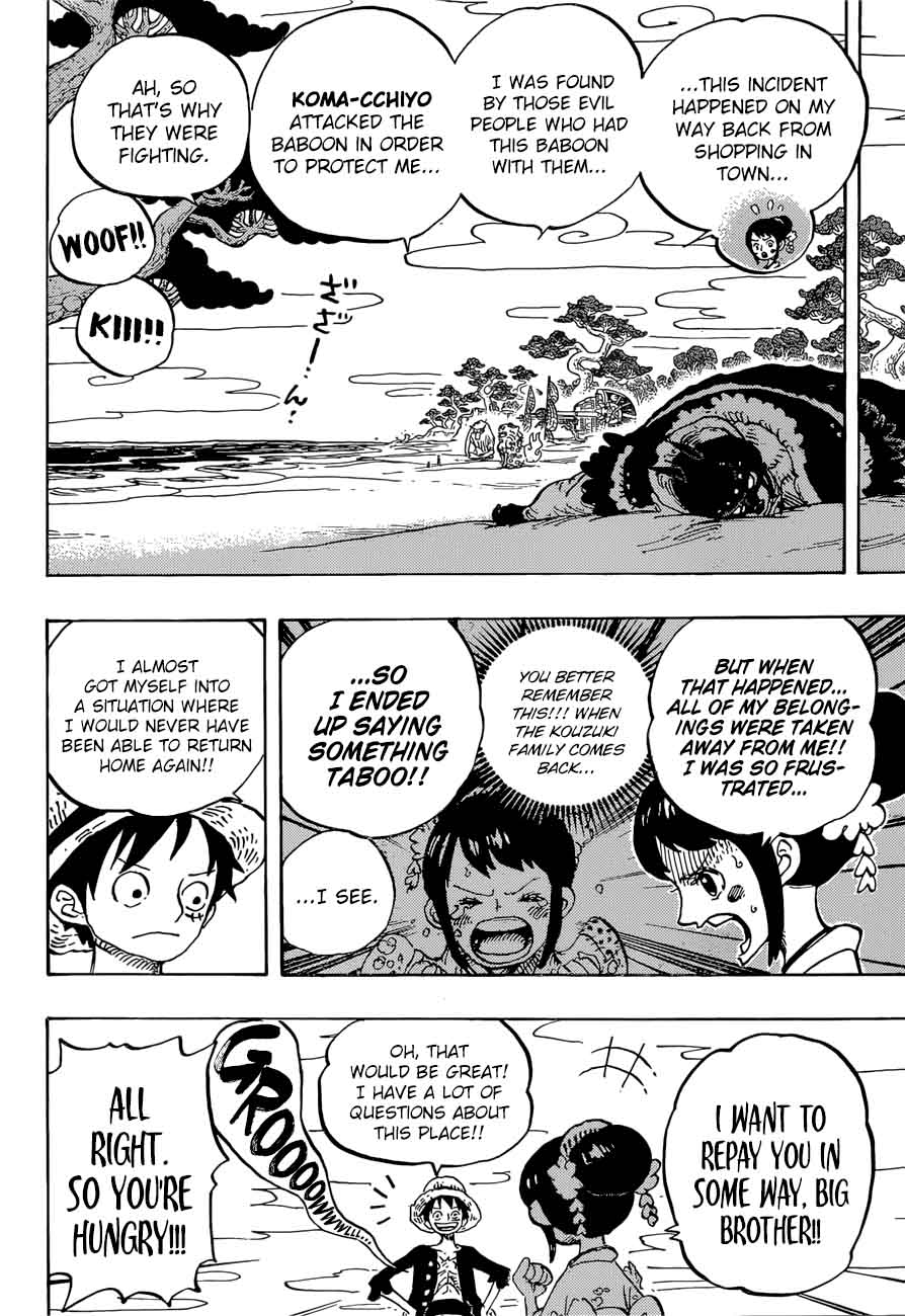 One Piece Chapter 911 - Page 11 in English