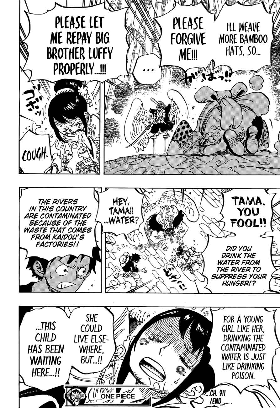 One Piece Chapter 911 - Page 16 in English