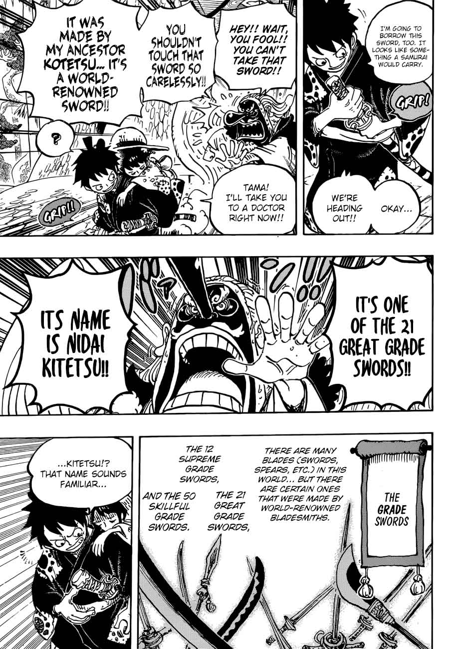 One Piece Chapter 912 - Page 8 in English
