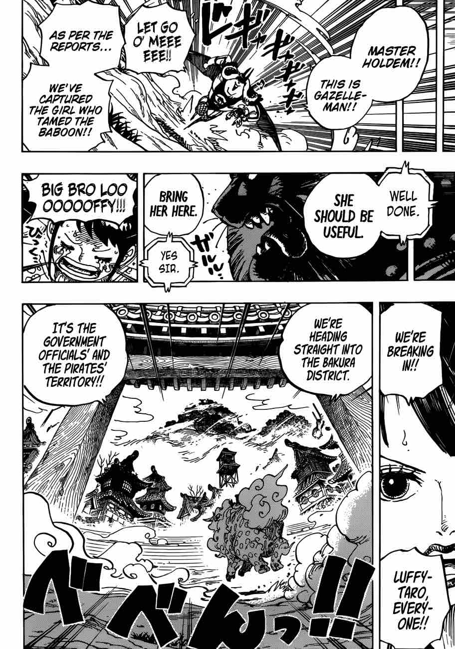 One Piece Chapter 914 - Page 16 in English