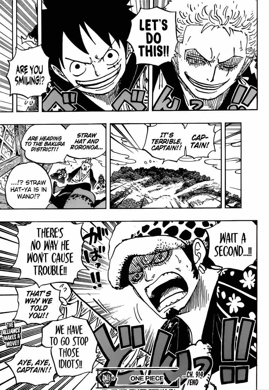 One Piece Chapter 914 - Page 17 in English