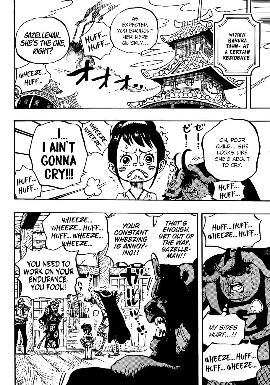 One Piece Chapter 915 - Page 4 in English