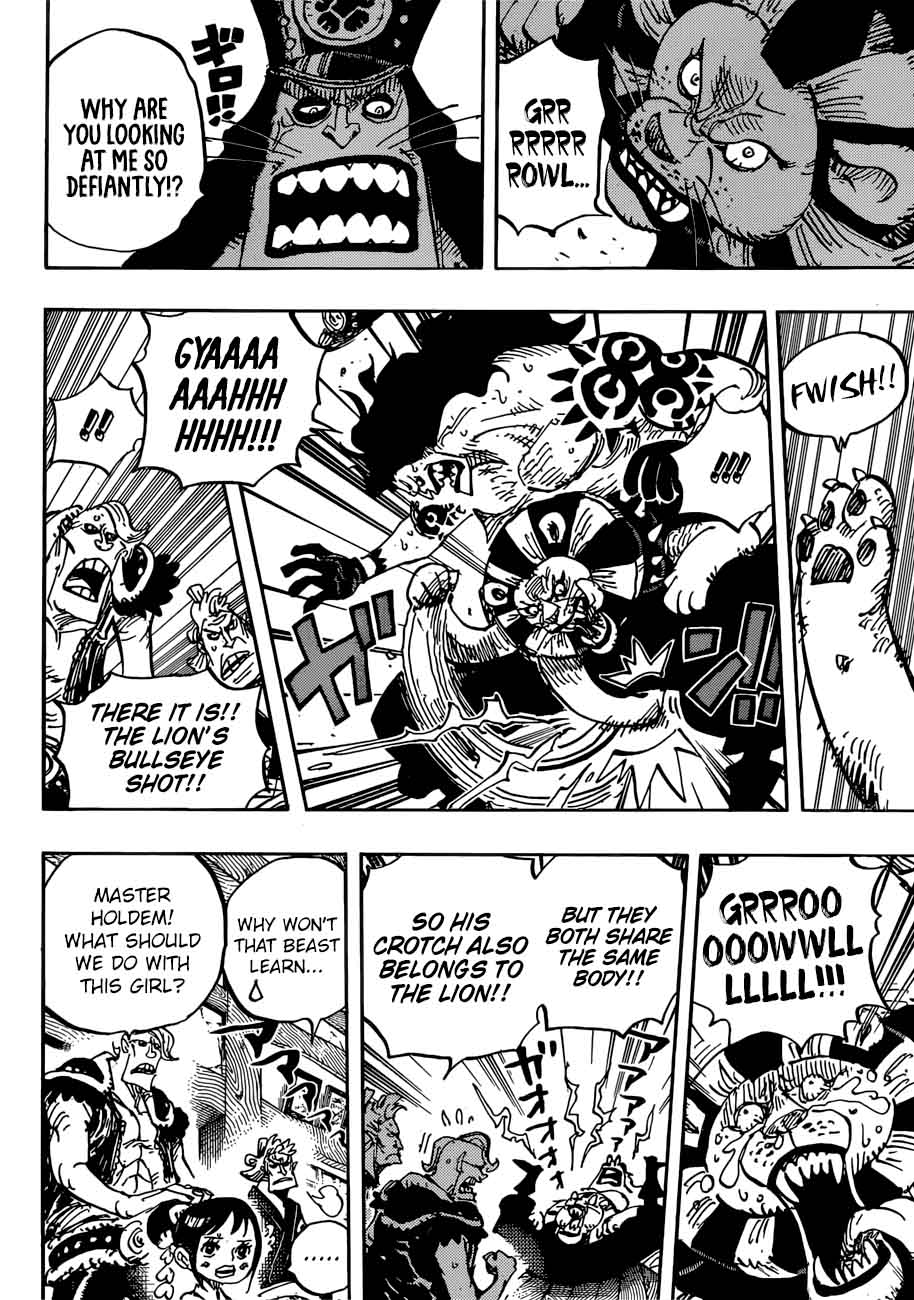 One Piece Chapter 915 - Page 6 in English