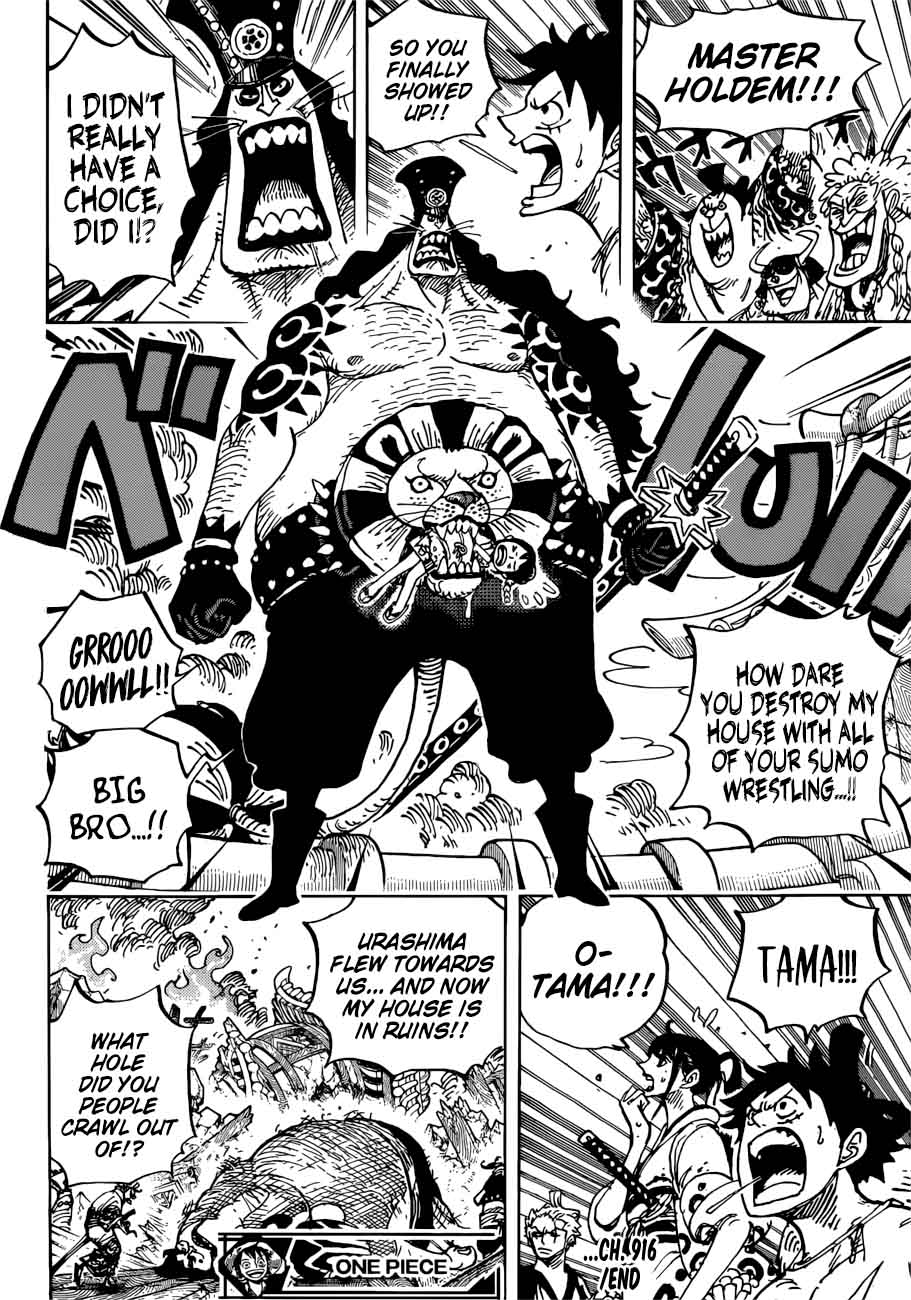 One Piece Chapter 916 - Page 17 in English