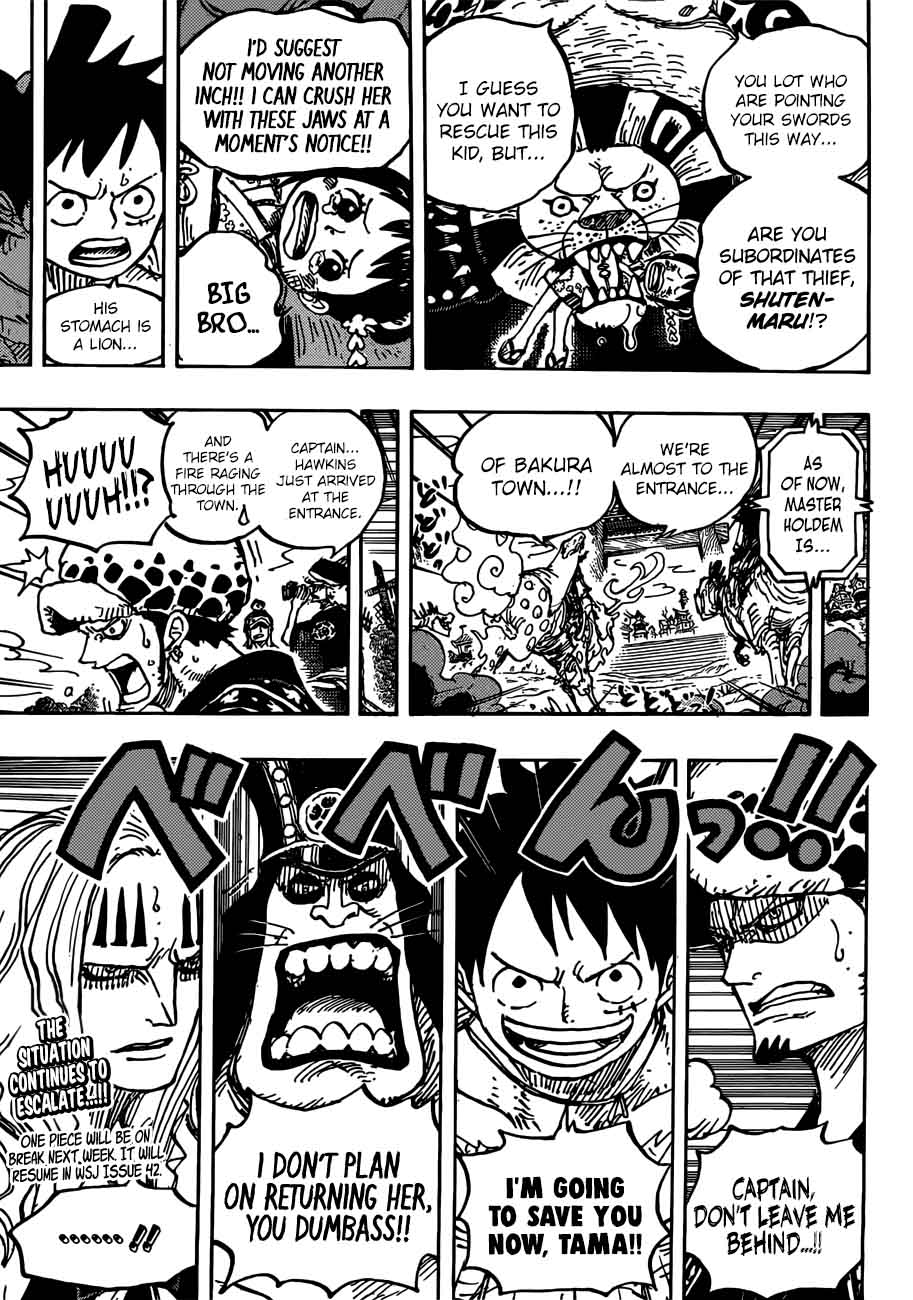One Piece Chapter 916 - Page 18 in English