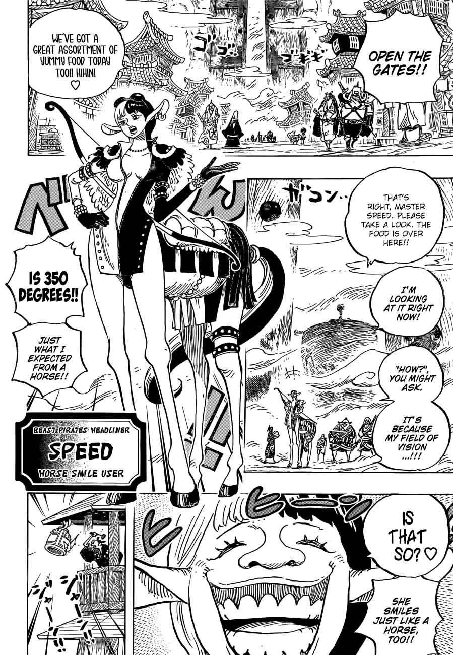 One Piece Chapter 917 - Page 4 in English
