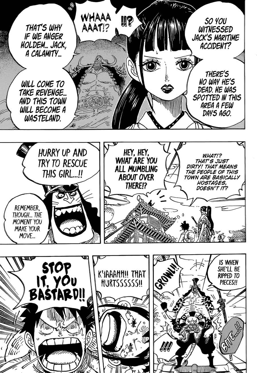 One Piece Chapter 917 - Page 9 in English