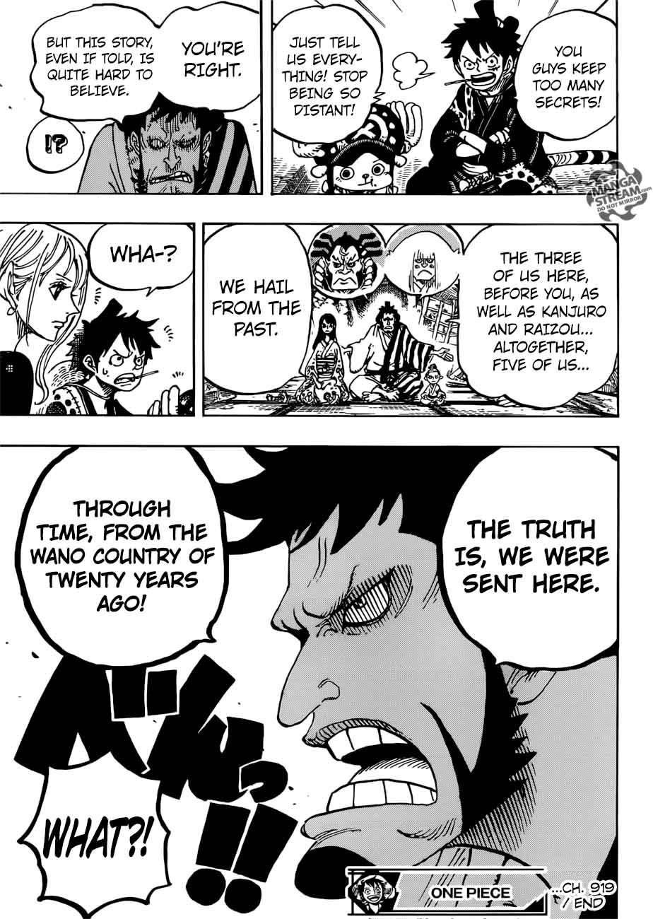 One Piece Chapter 919 - Page 15 in English