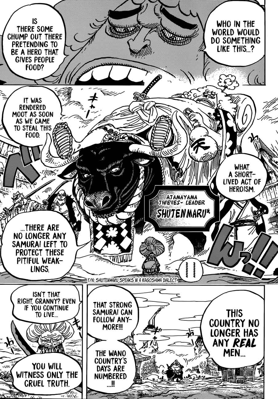 One Piece Chapter 921 - Page 11 in English