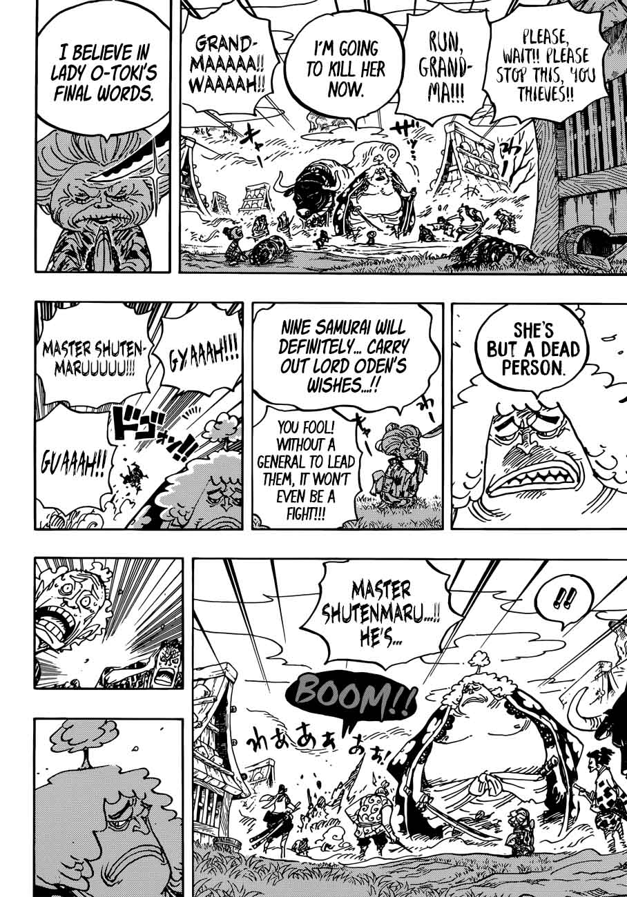 One Piece Chapter 921 - Page 12 in English